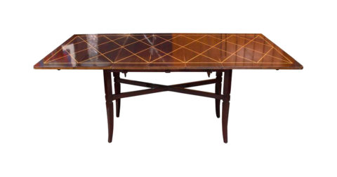 Tommy Parzinger dining table, 1950s, offered by De Angelis