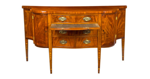 Eliza Sweet wedding sideboard, 1804, offered by Stanley Weiss Collecton