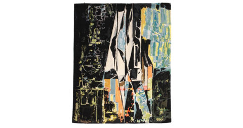 Mathieu Matégot Voilliers tapestry, 1950s, offered by Sputnik Modern