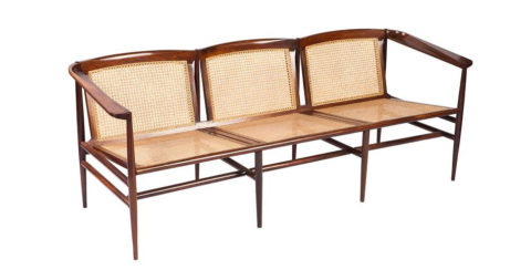 Joaquim Tenreiro sofa, 1950s, offered by Marmet