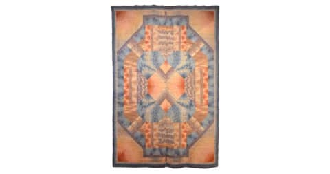 Philipp Haas & Sohne Wiener Werkstätte carpet, ca. 1910, offered by Alberto Levi Gallery