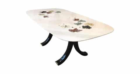 Osvaldo Borsani table, 1950s, offered by Raphaël Dierick