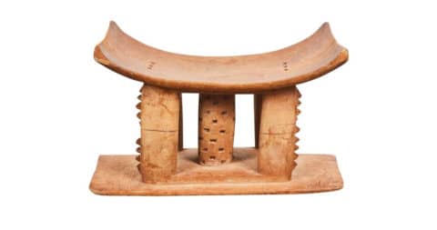 Ashanti stool, early 20th century, offered by Sumner