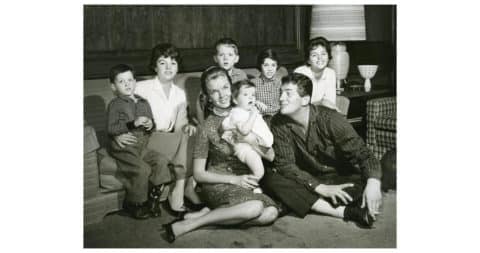 Dean Martin at home with his family, date unknown, anonymous, offered by Capital Art