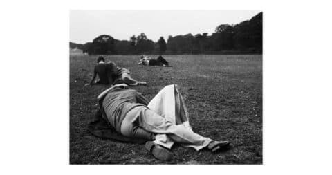 <i>Sunday Evening, the Kissing Point,</i> 1936, by Bill Brandt, offered by Peter Fetterman Gallery