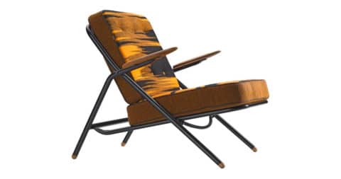 Hans Wegner GE215 Sawbuck lounge chair, 1955, offered by Morentz