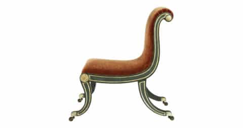 Thomas Hope–style side chair, 1807–15, offered by Rose Uniacke