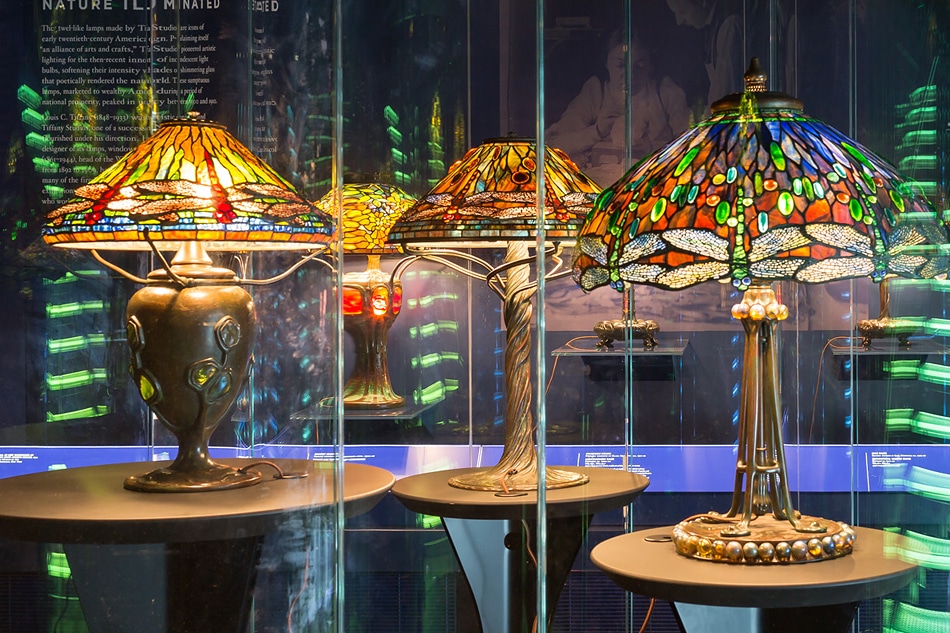 New York’s New Two-Story Wonderland of Tiffany Lamps