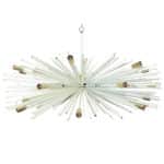 Lou Blass white Supernova chandelier, current production