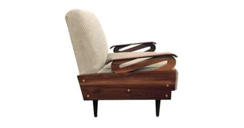Alison Palevsky for Thomas Hayes Studio Rio club chair, 2016, offered by Thomas Hayes Gallery
