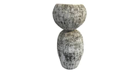 Ceramic Bubble Urn V1, 2015, by Kristina Riska, offered by Hostler Burrows