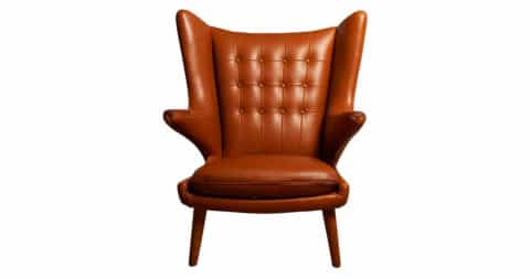 Hans Wegner AP19 Papa Bear chair, 1950s, offered by World of Danish Design