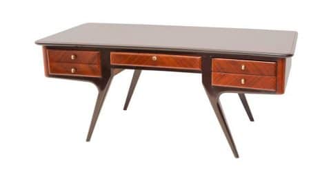 Italian writing table, ca. 1950, offered by Galleria Veneziani