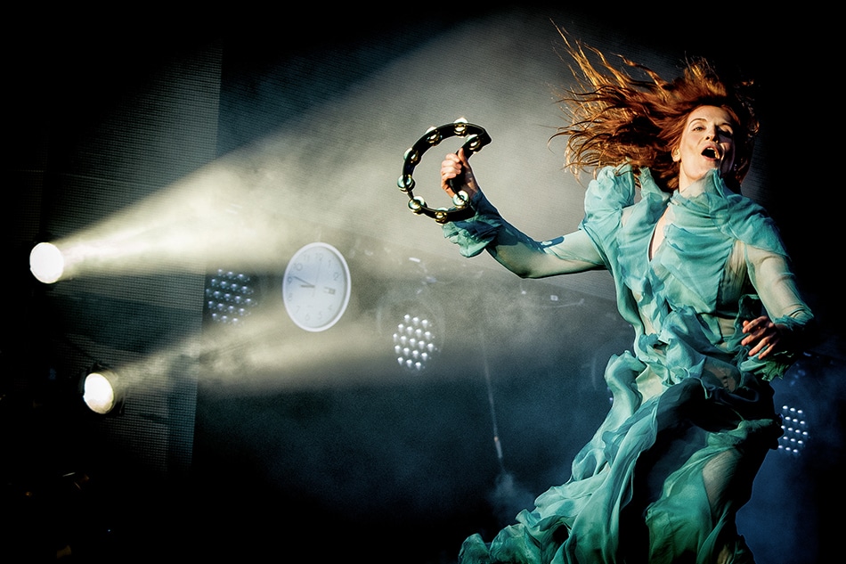 Florence Welch Florence and the Machine portrait by British royal photographer Samir Hussein