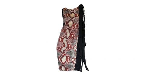 Prada snakeskin-print dress, Spring/Summer 2009, Shrimpton Couture