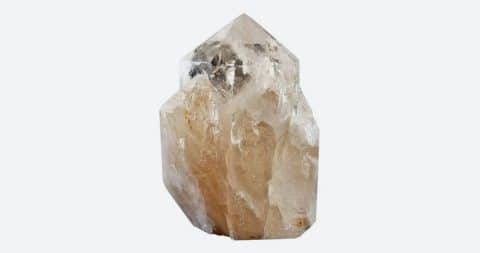 A-grade freestanding quartz crystal cluster