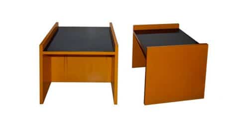 Richard Neutra side tables, 1950s, offered by Galerie XX
