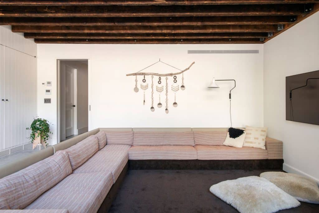 Living room designed by Elizabeth Roberts
