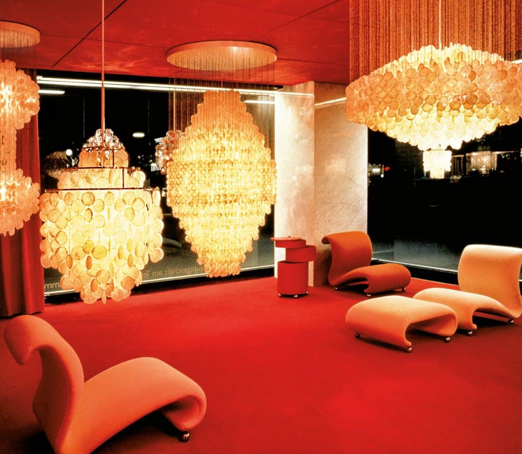 Verner Panton S Bold Designs From The 1960s And 70s Are