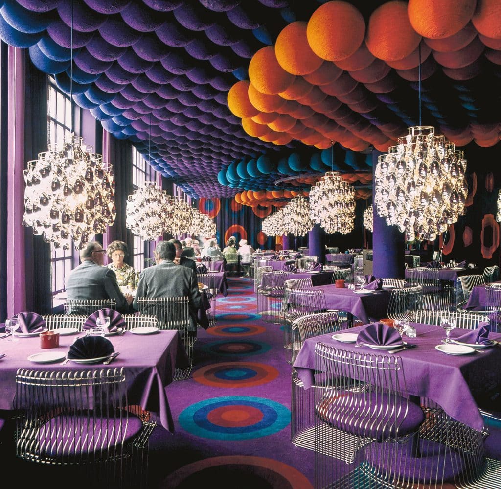 Verner Panton S Bold Designs From The 1960s And 70s Are