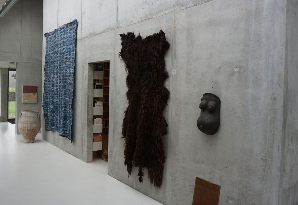 Dutch textile designer Claudy Jongstra wall hanging