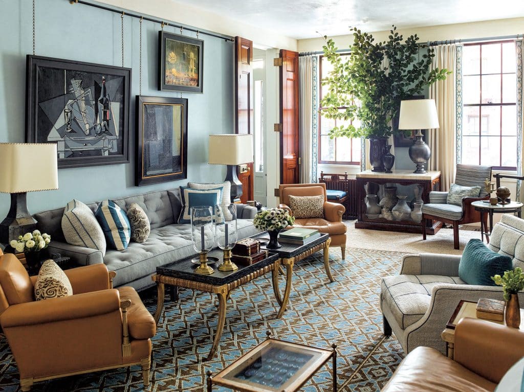 living room by Steven Gambrel