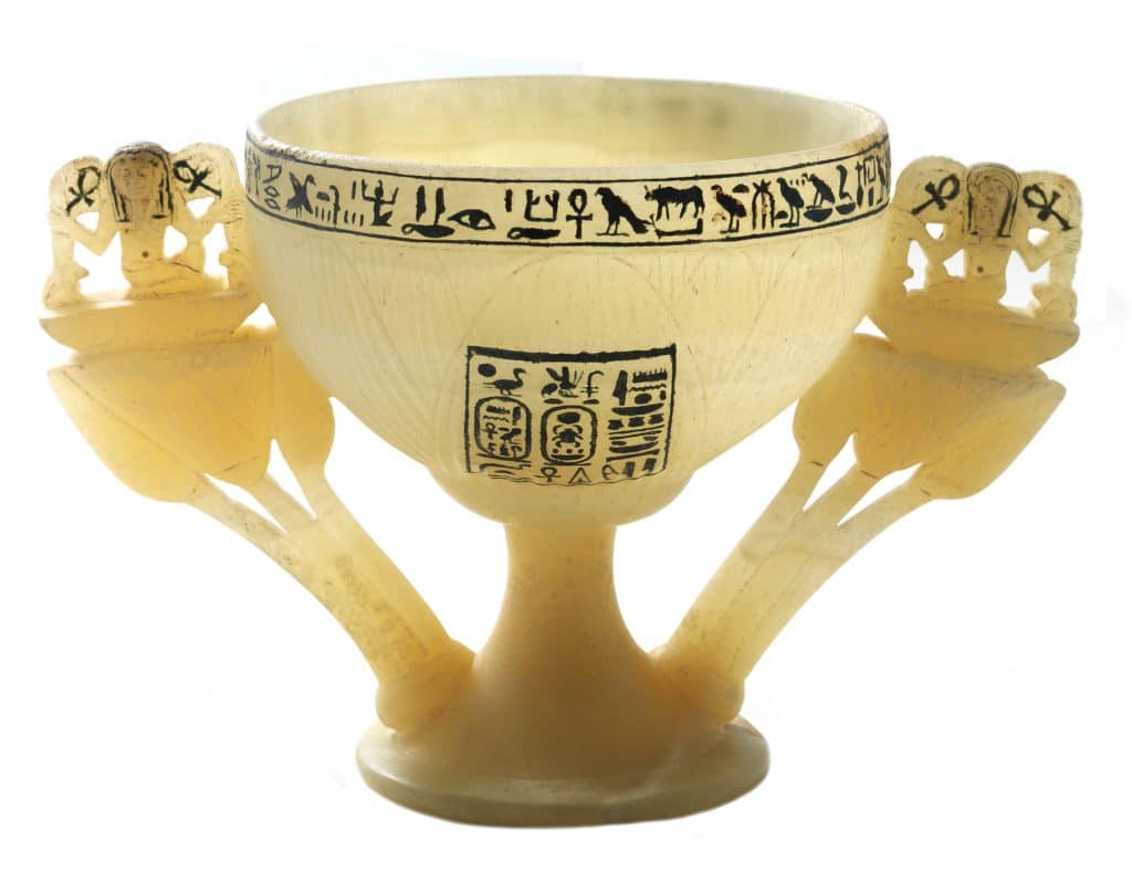 King Tut, der ønsker cup