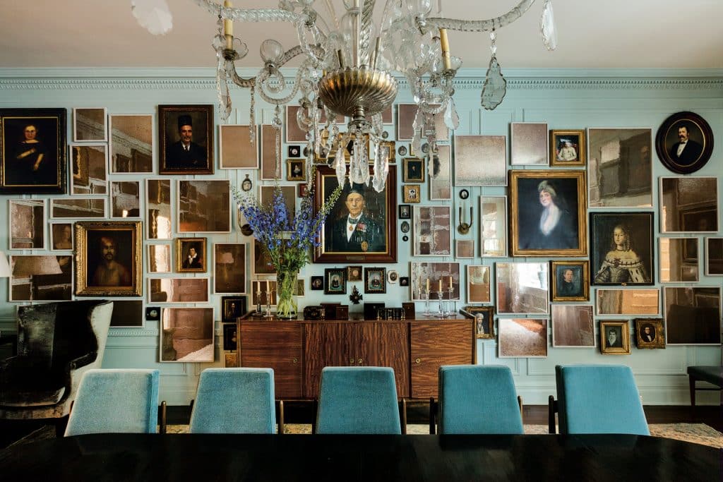 Los Angeles designer Kerry Joyce book The Intangible Manhattan townhouse dining room