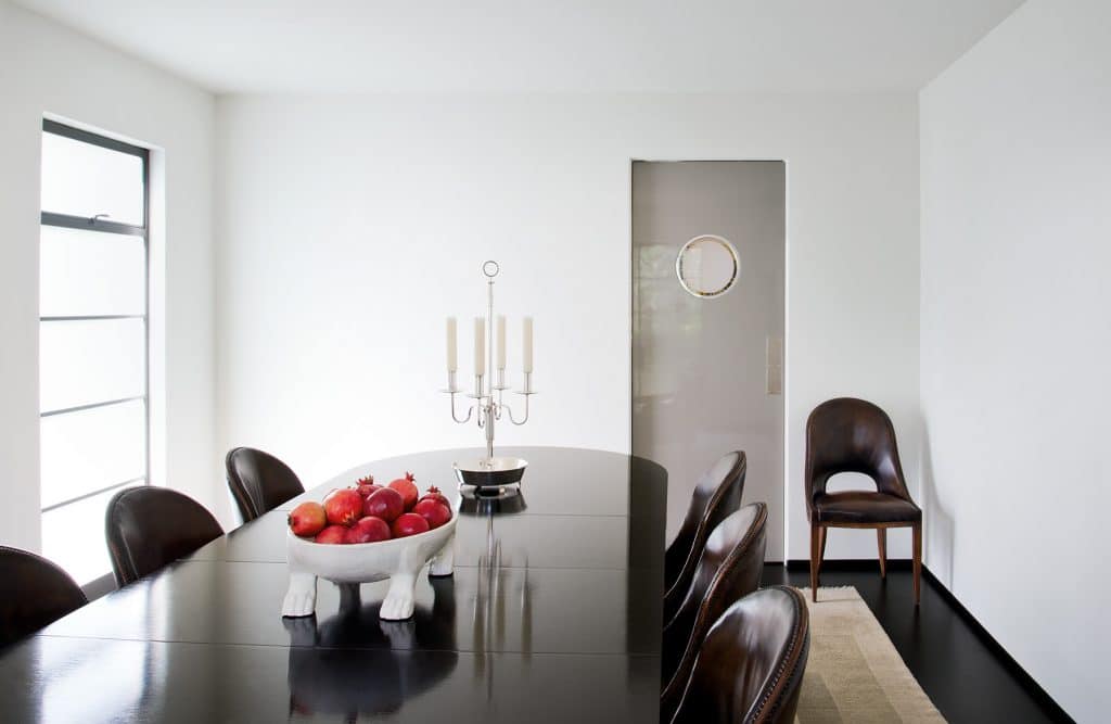 Los Angeles designer Kerry Joyce book The Intangible Los Angeles Art Moderne dining room