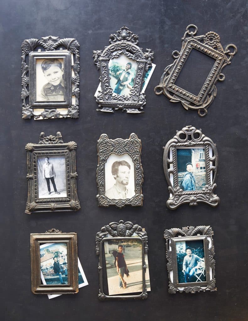 Daniel Rozensztroch book A Life of Things Paris home loft objects collection Napoleon III-era stamped metal frames