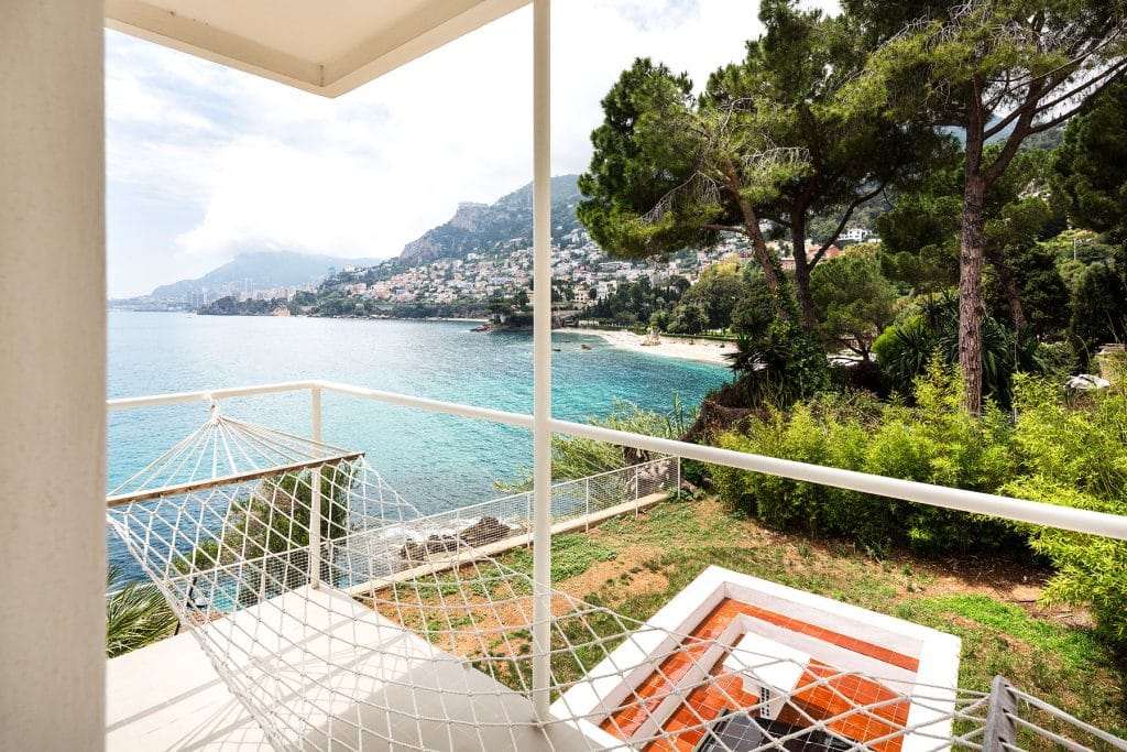 The View of the Mediterranean from Eileen Gray's villa E-1027