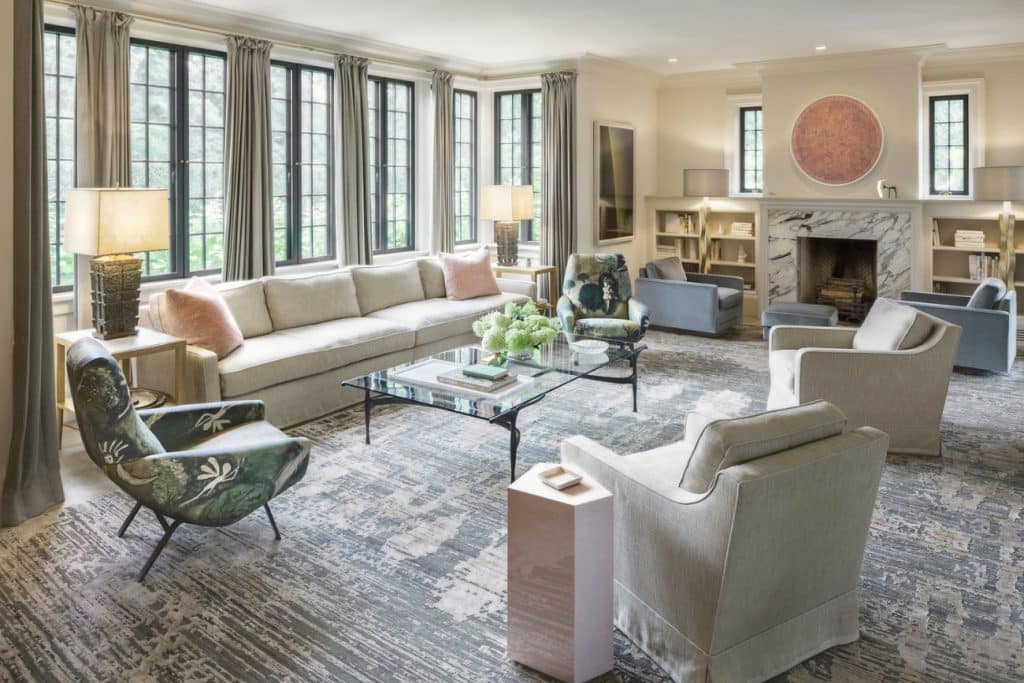 FormArch New York architecture and design firm East Hampton House Long Island Hamptons living room