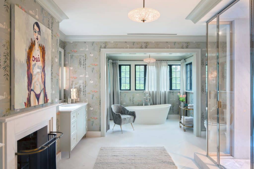 FormArch New York architecture and design firm East Hampton House Long Island Hamptons master bathroom