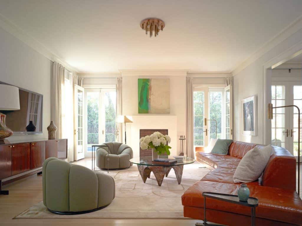 FormArch New York architecture and design firm Sag Harbor House Long Island Hamptons living room