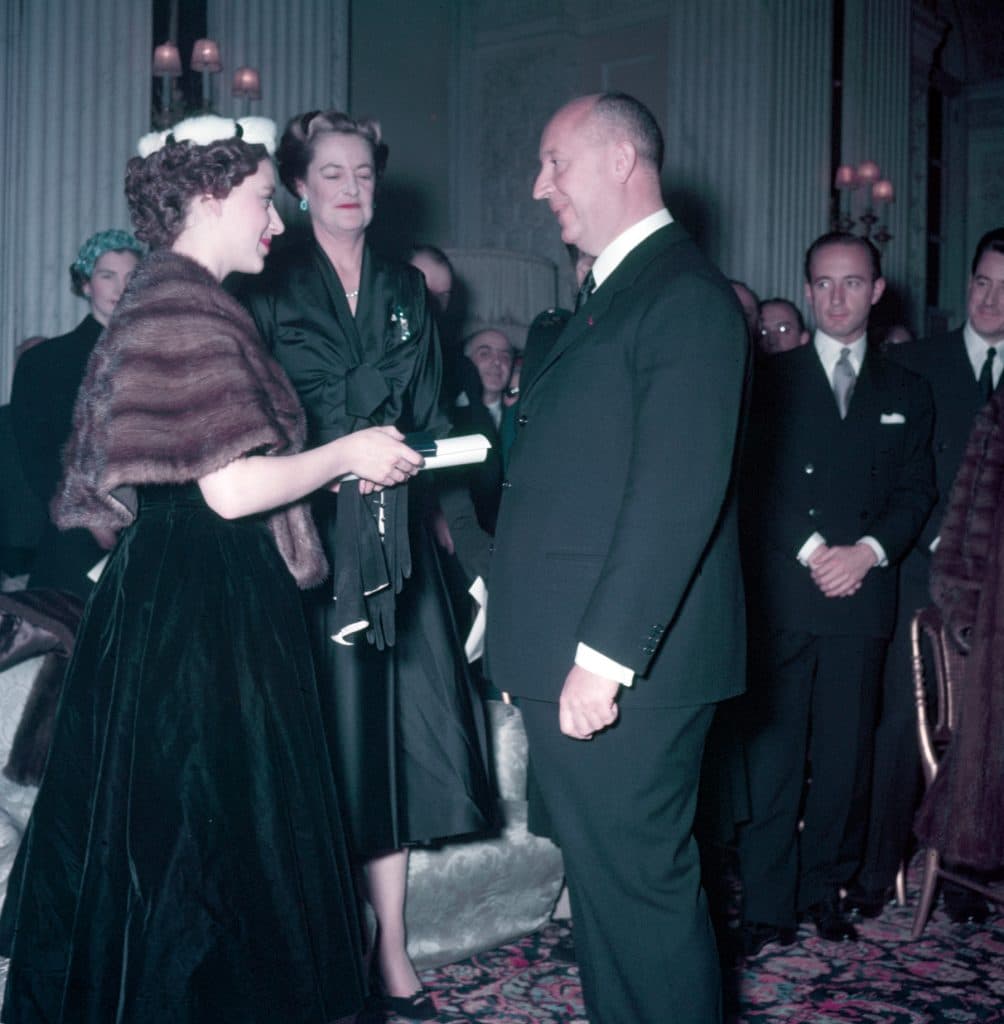 Princess Margaret and the Duchess of Marlborough with Christian Dior