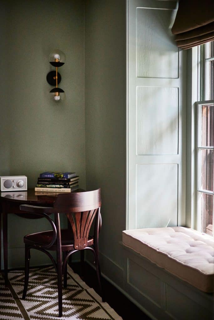 A guest room at Troutbeck