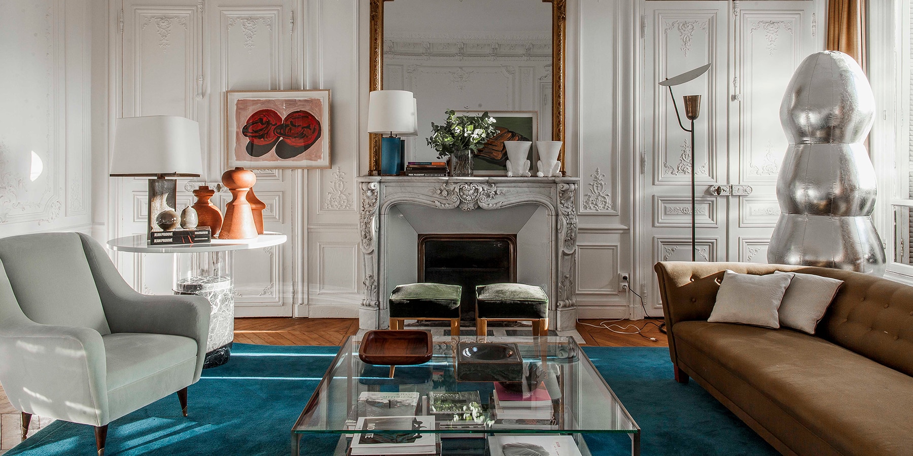 Paris Designer Luis Laplace Enlivens Old World Rooms With