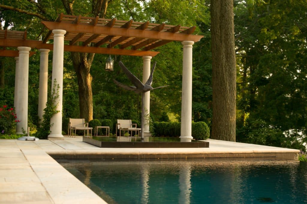 pool terrace by Janice Paker