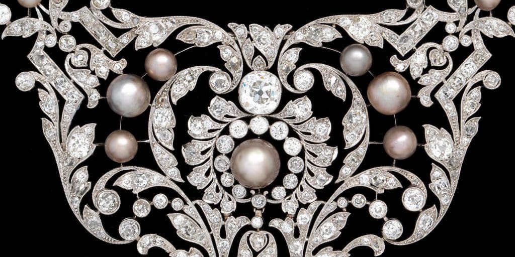 Detail of a ca. 1905 Dreicer & Co. necklace