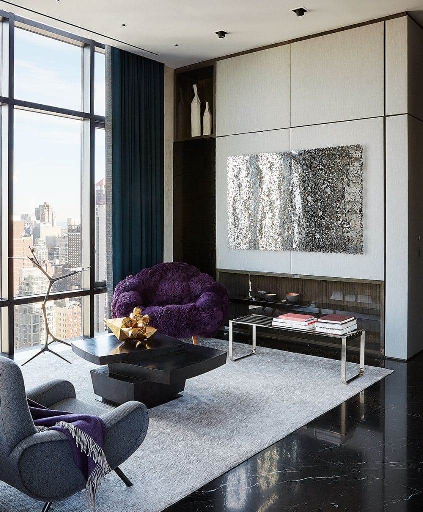 Edward Yedid Thomas Hickey GRADE New York Place 57 Midtown Manhattan penthouse media room
