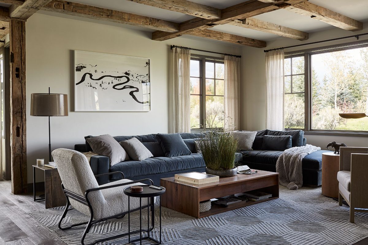 This Designing Couple Defines Modern Mountain Style in Jackson Hole ...