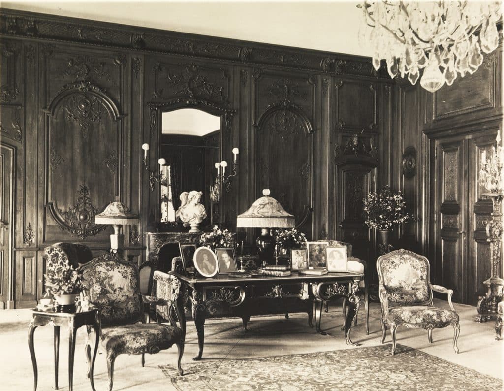 living room Miramar Eleanor Elkins Widener cottage Newport Rhode Island Duveen Brothers and the Market for Decorative Arts Charlotte Vignon