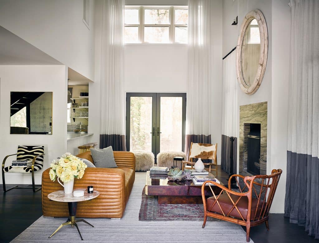 Estee Stanley living room for Ellen Pompeo