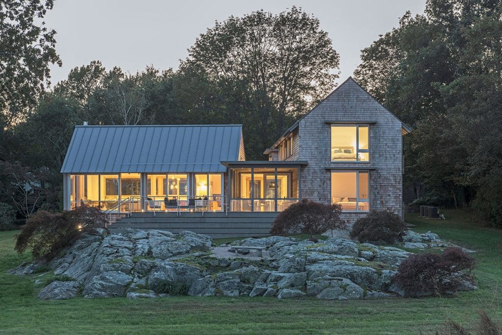 Jim Estes Peter Twombly Estes Twombly architects Jamestown Rhode Island dumplings house exterior