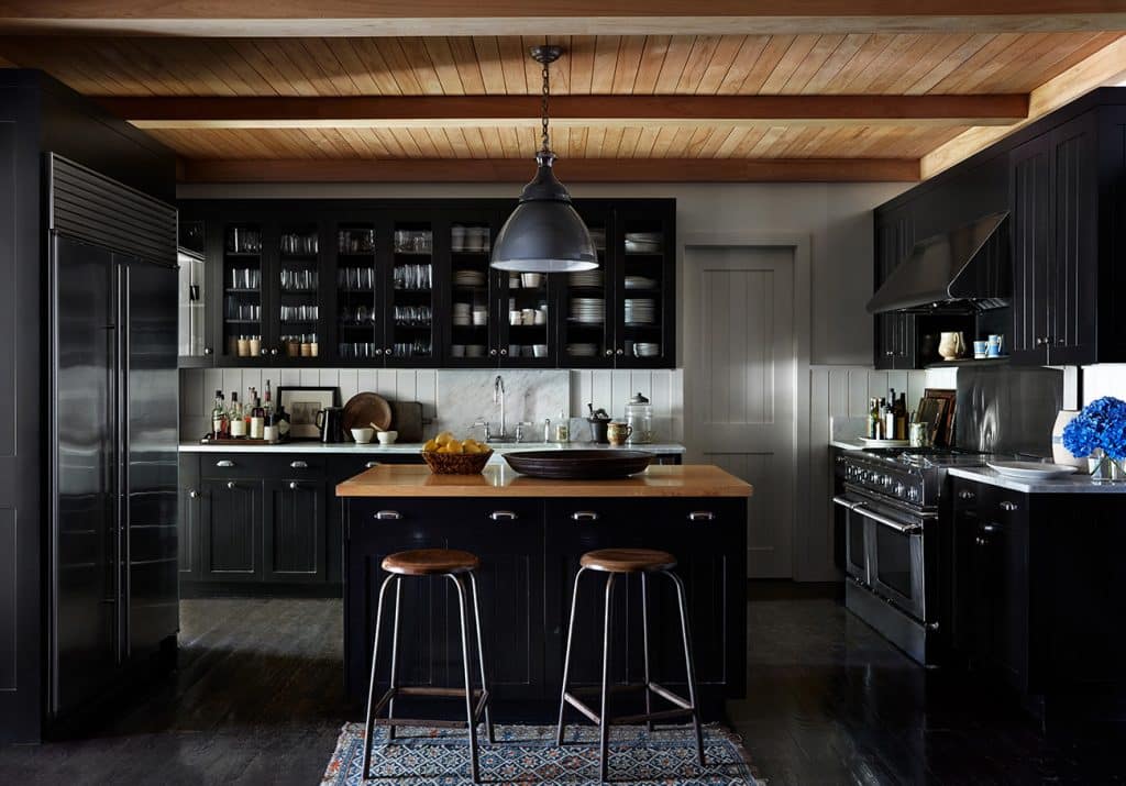 Interior Designer Robert Stilin: Interiors his own Hamptons home kitchen