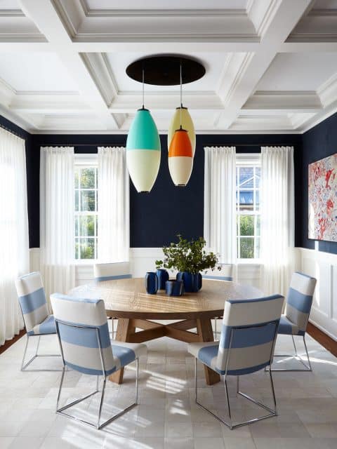 New York designer Timothy Brown Amagansett dining room