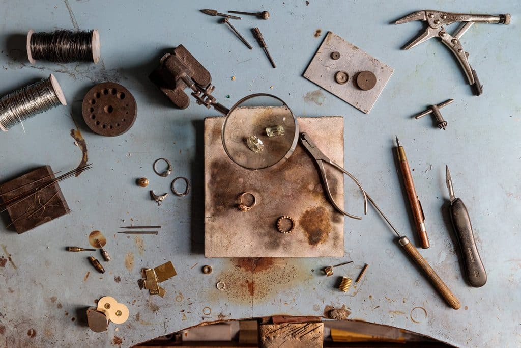 Single Stone jewelry making process