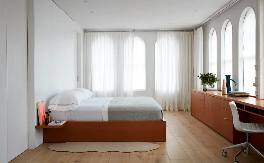 New York designer Timothy Brown Park Avenue apartment master bedroom