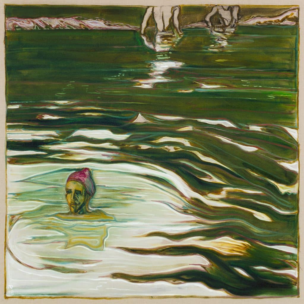 Billy Childish, Swimmers, 2018