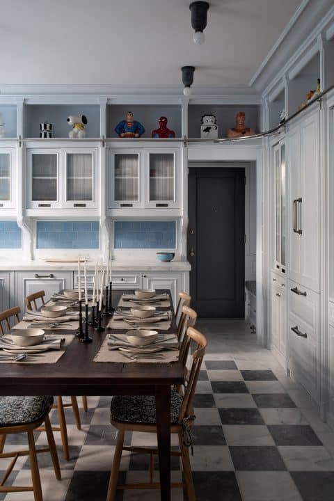 Gramercy Design Kyle O'Donnell Upper West Side Frank Salvaggi Bill Shea kitchen dining